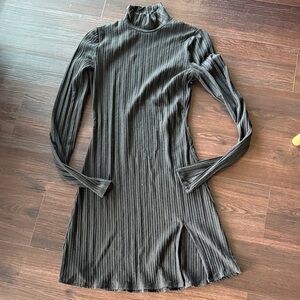 Reformation Ribbed Mini Dress S